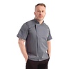 Chef Works Urban Koszula kucharska Urban Springfield | krótki rękaw | suwak | szaroniebieska | rozmiary XS-XL