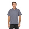 Chef Works Urban Koszula kucharska Urban Springfield | krótki rękaw | suwak | szaroniebieska | rozmiary XS-XL