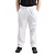 Whites Chefs Clothing Teflonowe spodnie Easyfit białe | rozmiary XS-XXL