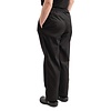 Whites Chefs Clothing Whites Easyfit Trousers Teflon Black M