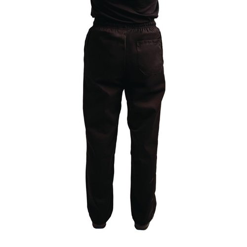 Whites Chefs Clothing Whites Easyfit Trousers Teflon Black XXL Whites Chefs Clothing Whites Easyfit Trousers Teflon Black XXL