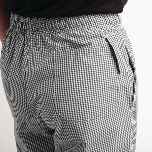 Whites Chefs Clothing Whites Easyfit Trousers Teflon Black Check L Whites Chefs Clothing Whites Easyfit Trousers Teflon Black Check L