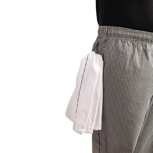 Whites Chefs Clothing Whites Easyfit Trousers Teflon Black Check XXL Whites Chefs Clothing Whites Easyfit Trousers Teflon Black Check XXL