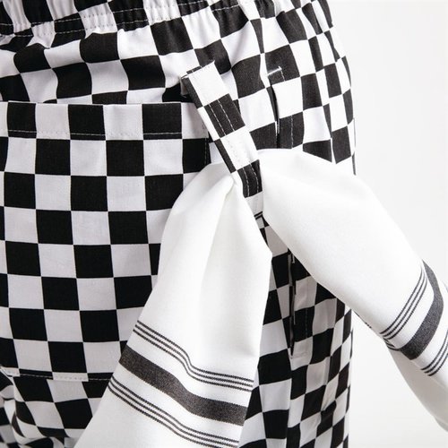 Whites Chefs Clothing Whites Easyfit Trousers Teflon Big Black Check S Whites Chefs Clothing Whites Easyfit Trousers Teflon Big Black Check S