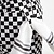 Whites Chefs Clothing Whites Easyfit Trousers Teflon Big Black Check S