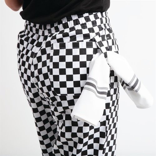 Whites Chefs Clothing Whites Easyfit Trousers Teflon Big Black Check S Whites Chefs Clothing Whites Easyfit Trousers Teflon Big Black Check S