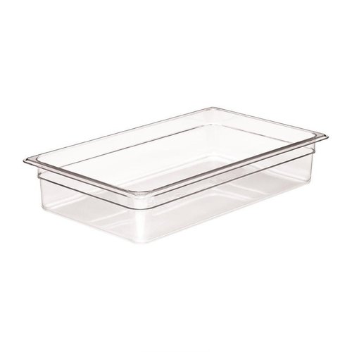 Cambro Pojemnik GN 1/1 100 mm z kopolimeru, transparentny Cambro Pojemnik GN 1/1 100 mm z kopolimeru, transparentny