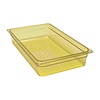 Cambro Plastic Gastronorm Pan 1/1 100 mm, Yellow-Transparent, High Temperature Resistant Cambro Plastic Gastronorm Pan 1/1 100 mm, Yellow-Transparent, High Temperature Resistant