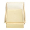 Cambro Pojemnik GN 1/1 150 mm z plastiku, transparentno-żółty, odporny na wysokie temperatury