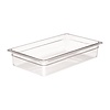Cambro Copolymer Gastronorm Pan 1/2 100 mm, Transparent Cambro Copolymer Gastronorm Pan 1/2 100 mm, Transparent
