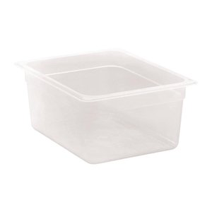 Cambro Polypropylene Gastronorm Pan 1/2 150 mm, Transparent Cambro Polypropylene Gastronorm Pan 1/2 150 mm, Transparent
