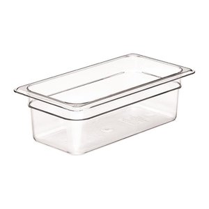 Cambro Pojemnik GN 1/3 100 mm z kopolimeru, transparentny Cambro Pojemnik GN 1/3 100 mm z kopolimeru, transparentny