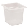 Cambro Polypropylene Gastronorm Pan 1/6 150 mm, Transparent Cambro Polypropylene Gastronorm Pan 1/6 150 mm, Transparent