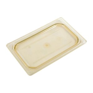 Cambro Plastic Gastronorm Lid 1/4, Transparent-Yellow High Temperature Resistant Cambro Plastic Gastronorm Lid 1/4, Transparent-Yellow High Temperature Resistant