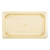 Cambro Plastic Gastronorm Lid 1/4, Transparent-Yellow High Temperature Resistant Cambro Plastic Gastronorm Lid 1/4, Transparent-Yellow High Temperature Resistant