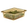 Cambro Plastic Gastronorm Lid 1/2, Transparent-Yellow High Temperature Resistant Cambro Plastic Gastronorm Lid 1/2, Transparent-Yellow High Temperature Resistant
