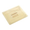 Cambro Plastic Gastronorm Lid 1/2, Transparent-Yellow High Temperature Resistant Cambro Plastic Gastronorm Lid 1/2, Transparent-Yellow High Temperature Resistant