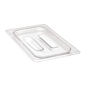 Cambro Polycarbonate Gastronorm Lid 1/4, Transparent with Handle Cambro Polycarbonate Gastronorm Lid 1/4, Transparent with Handle