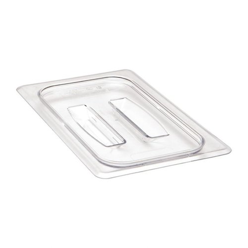 Cambro Polycarbonate Gastronorm Lid 1/4, Transparent with Handle Cambro Polycarbonate Gastronorm Lid 1/4, Transparent with Handle