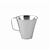 TOM-GAST Highly Polished Stainless Steel Measuring Jug, 500 ml