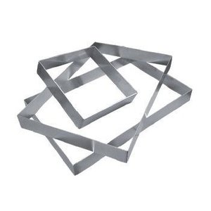 de BUYER Stainless steel rectangular ring, 59 x 39 cm DE BUYER de BUYER Stainless steel rectangular ring, 59 x 39 cm DE BUYER