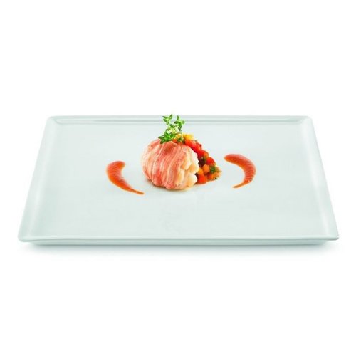 Rak Shallow Plate 270 mm, Square, Allspice Rak Shallow Plate 270 mm, Square, Allspice