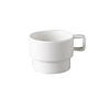 Rak Stackable White Espresso Cup 90 ml, Nordic Rak Stackable White Espresso Cup 90 ml, Nordic