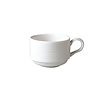 TOM-GAST Stackable White Cup 180 ml, Rondo