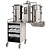 BRAVILOR BONAMAT Wall Mounted Filter Coffee Machinel with 2 Containers 2 x 5 L, 30 L/h, 3,13 kW