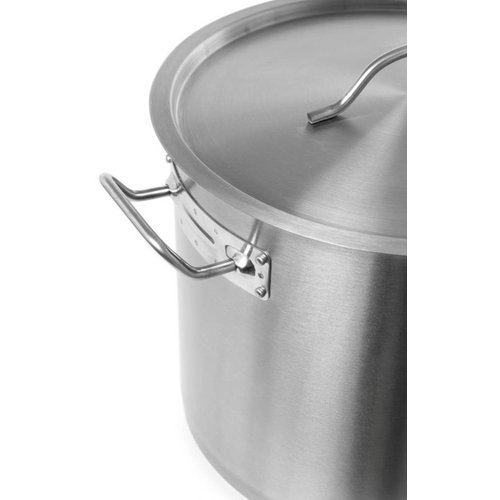 Hendi Stainless Steel Medium Pot with Lid 9 L Ø 250 mm Hendi Stainless Steel Medium Pot with Lid 9 L Ø 250 mm