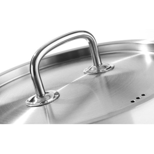 Hendi Stainless Steel High Pot with Lid 2,8 L Ø 160 mm Hendi Stainless Steel High Pot with Lid 2,8 L Ø 160 mm