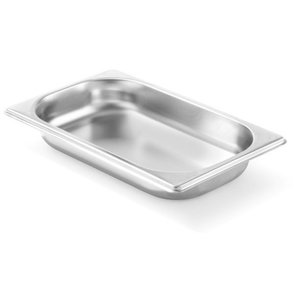 Hendi Stainless Steel Gastronorm Container 1/4 20 mm Hendi Stainless Steel Gastronorm Container 1/4 20 mm