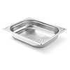 Hendi Stainless Steel Gastronorm Container 1/2 65 mm, Perforated Hendi Stainless Steel Gastronorm Container 1/2 65 mm, Perforated