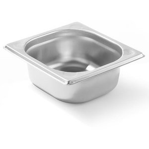 Hendi Stainless Steel Gastronorm Container 1/6 65 mm Hendi Stainless Steel Gastronorm Container 1/6 65 mm