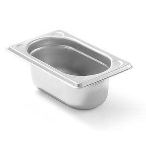 Hendi Stainless Steel Gastronorm Container 1/9 65 mm
