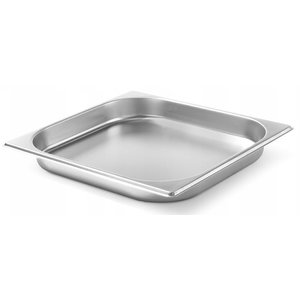 Hendi Stainless Steel Gastronorm Container 2/3 40 mm Hendi Stainless Steel Gastronorm Container 2/3 40 mm