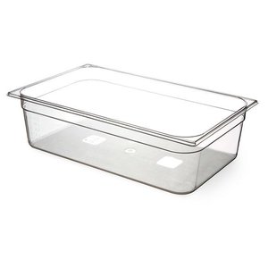 Hendi Tritanic Gastronorm Container 1/1 65 mm, Transparent