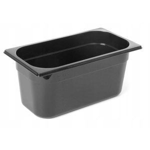Hendi Polycarbonate Gastronorm Container 1/3 65 mm, Black Hendi Polycarbonate Gastronorm Container 1/3 65 mm, Black