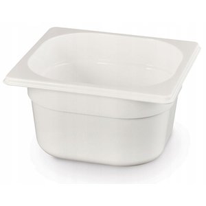 Hendi Polycarbonate Gastronorm Container 1/6 65 mm, White Hendi Polycarbonate Gastronorm Container 1/6 65 mm, White