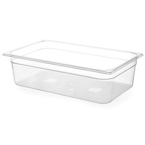 Hendi Polycarbonate Gastronorm Container 1/1 65 mm, Transparent Hendi Polycarbonate Gastronorm Container 1/1 65 mm, Transparent