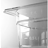 Hendi Polycarbonate Gastronorm Container 1/1 65 mm, Transparent Hendi Polycarbonate Gastronorm Container 1/1 65 mm, Transparent