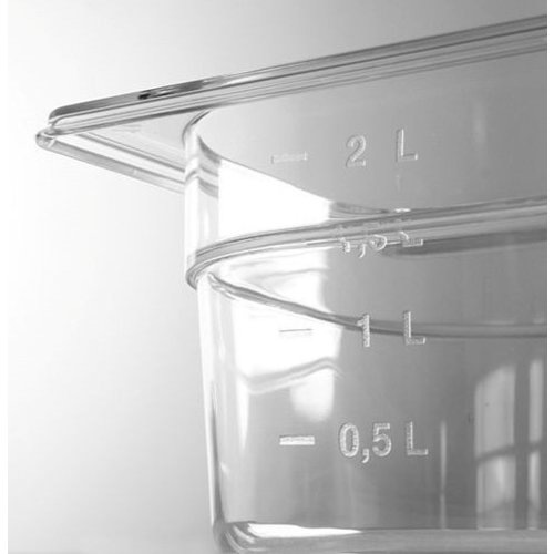 Hendi Pojemnik GN 1/1 65 mm z poliwęglanu, transparentny Hendi Pojemnik GN 1/1 65 mm z poliwęglanu, transparentny