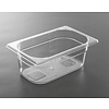 Hendi Polycarbonate Gastronorm Container 1/4 65 mm, Transparent