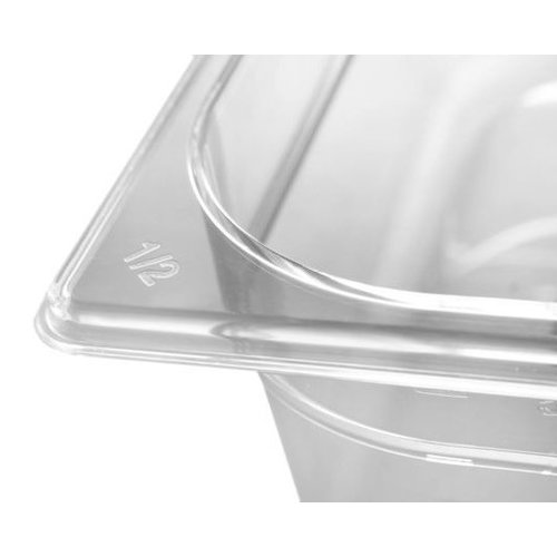 Hendi Pojemnik GN 1/4 65 mm z poliwęglanu, transparentny Hendi Pojemnik GN 1/4 65 mm z poliwęglanu, transparentny