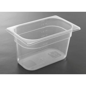 Hendi Polypropylene Gastronorm Container 1/4 100 mm, Transparent Hendi Polypropylene Gastronorm Container 1/4 100 mm, Transparent