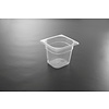Hendi Polypropylene Gastronorm Container 1/6 100 mm, Transparent