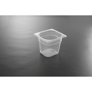 Hendi Polypropylene Gastronorm Container 1/6 100 mm, Transparent Hendi Polypropylene Gastronorm Container 1/6 100 mm, Transparent