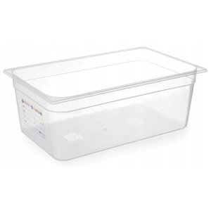 Hendi Polypropylene Gastronorm Container 1/1 100 mm, Transparent Hendi Polypropylene Gastronorm Container 1/1 100 mm, Transparent