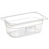 Hendi Polypropylene Gastronorm Container 1/4 65 mm, Transparent
