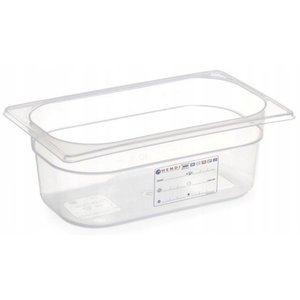 Hendi Polypropylene Gastronorm Container 1/4 65 mm, Transparent Hendi Polypropylene Gastronorm Container 1/4 65 mm, Transparent